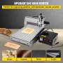 VEVOR CNC Machine 3 Axis CNC Router 6040 CNC Router Engraver Machine 1000W CNC Router Engraving Drilling Milling Machine MACH3 with Usb Port for DIY Artwork Cutter 3 Axis,6040,1000W