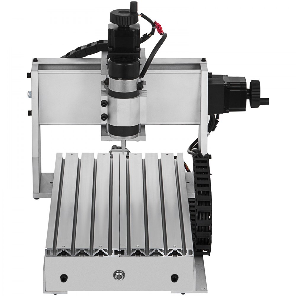 VEVOR CNC Router Engraver Kit 3020 CNC Router 4 Axis USB Port CNC Router Engraver Machine 200W CNC Router Engraving Drilling Milling Machine MACH3 Control for DIY(300X200mm)