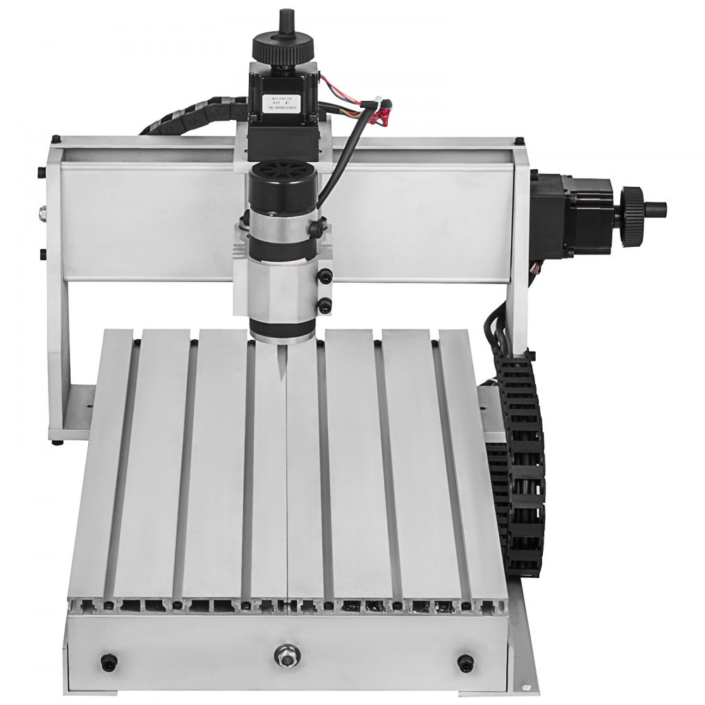 VEVOR CNC Machine 4 Axis CNC Router 3040 CNC Router Engraver Machine 500W CNC Router Engraving Drilling Milling Machine MACH3 with Usb Port for DIY Artwork Cutter 4 Axis,3040,500W
