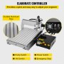 4 Axis CNC 6040 Engraving Milling Machine USB Router Carving Machine