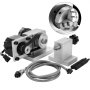 Cnc Router Rotational Rotary Axis, A-axis, 4th-axis,50mm 3-jaw Chuck &tail Stock