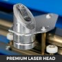 VEVOR K40 Laser Engraver CO2 Laser Engraving Cutting Machine 12x8 inches Laser Engraving Machine with Movable Wheels and Exhaust Fan