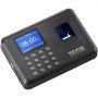 Ceas de pontaj VEVOR, aparat de înregistrare a prezenței angajaților cu amprentă digitală și perforare PIN într-unul singur, ceas de pontaj biometric independent în aparat pentru angajați, întreprinderi mici, cu ecran de 2,4 inch și fără taxe lunare