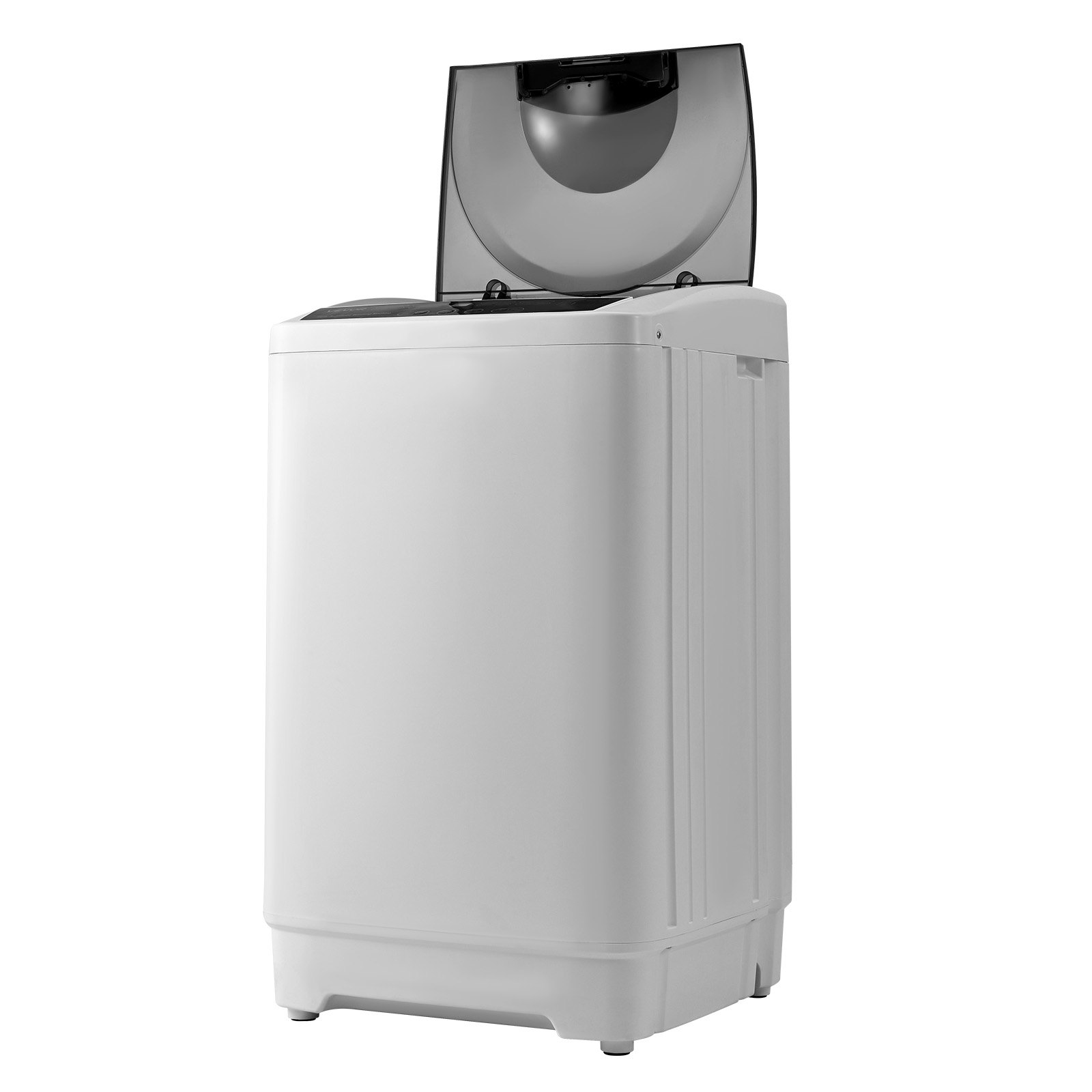 VEVOR Portable Washing Machine, Portable Washer 1.3 cu.ft with LED Display, Stainless Steel Drum, 8 Wash Programs & 6 Adjustable Water Levels, Portable Washer Machine for Apartments, RVs, and Dorms