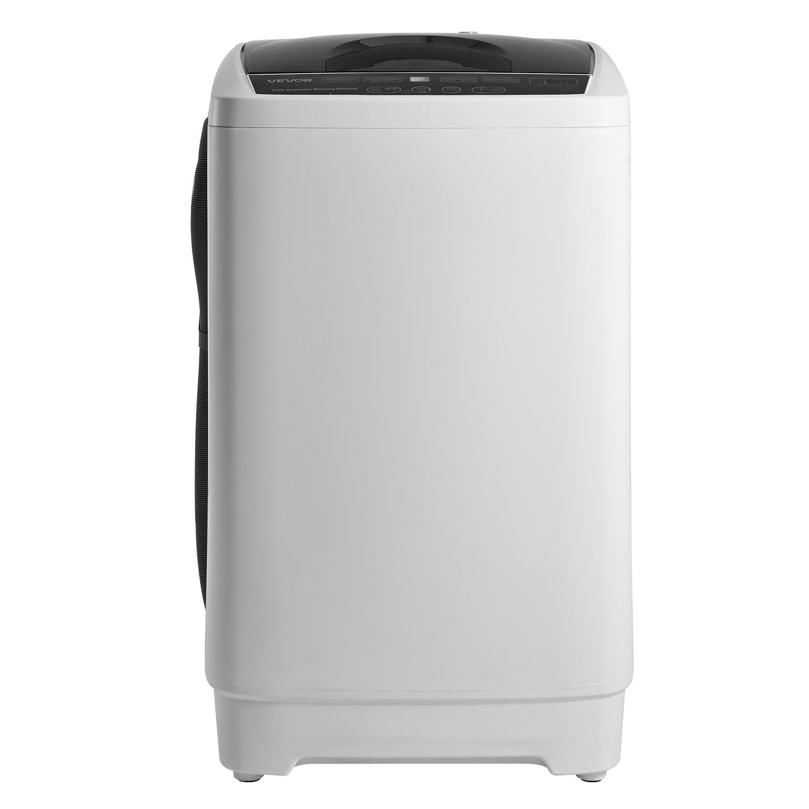VEVOR Portable Washing Machine, Portable Washer 1.3 cu.ft with LED Display, Stainless Steel Drum, 8 Wash Programs & 6 Adjustable Water Levels, Portable Washer Machine for Apartments, RVs, and Dorms