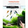 Aquarium Wave Maker Adjustable Cross Flow Pump with Controller 15W 1428 GPH