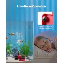 Aquarium 24V DC Water Pump with Controller 60W 1750GPH Wave Maker Return Pump