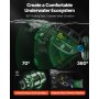 Aquarium Wave Maker with Controller 40W DC 24V Powerhead with Magnetic Base