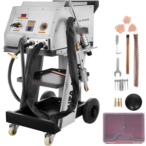 Dl-4500 Plåtplåt Reparationsmaskin Spot Stud Weld Welder Dent Puller Kit