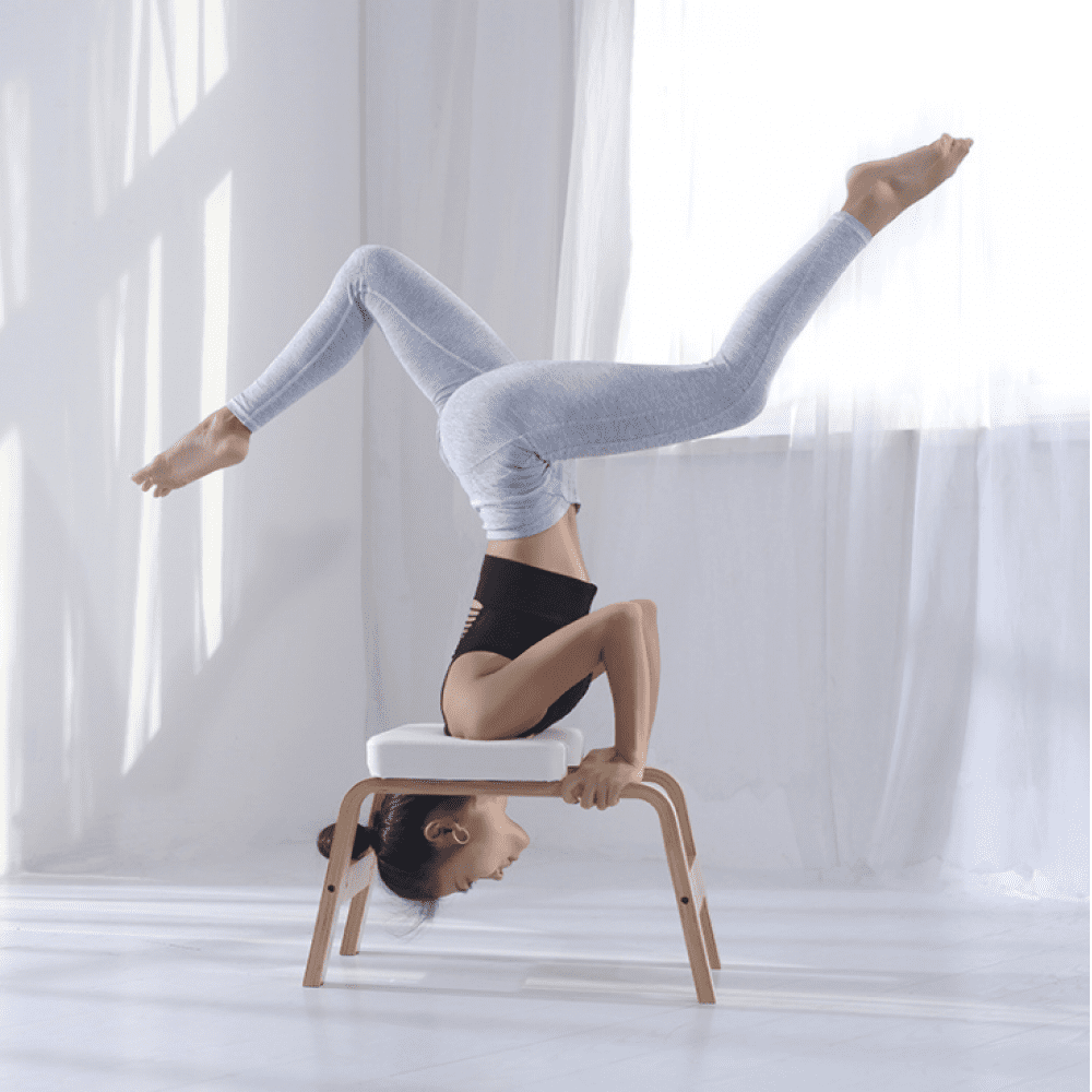 Vevor Yoga Inversion Chair Headstand Bench Exercise Fitness Stool Workbench