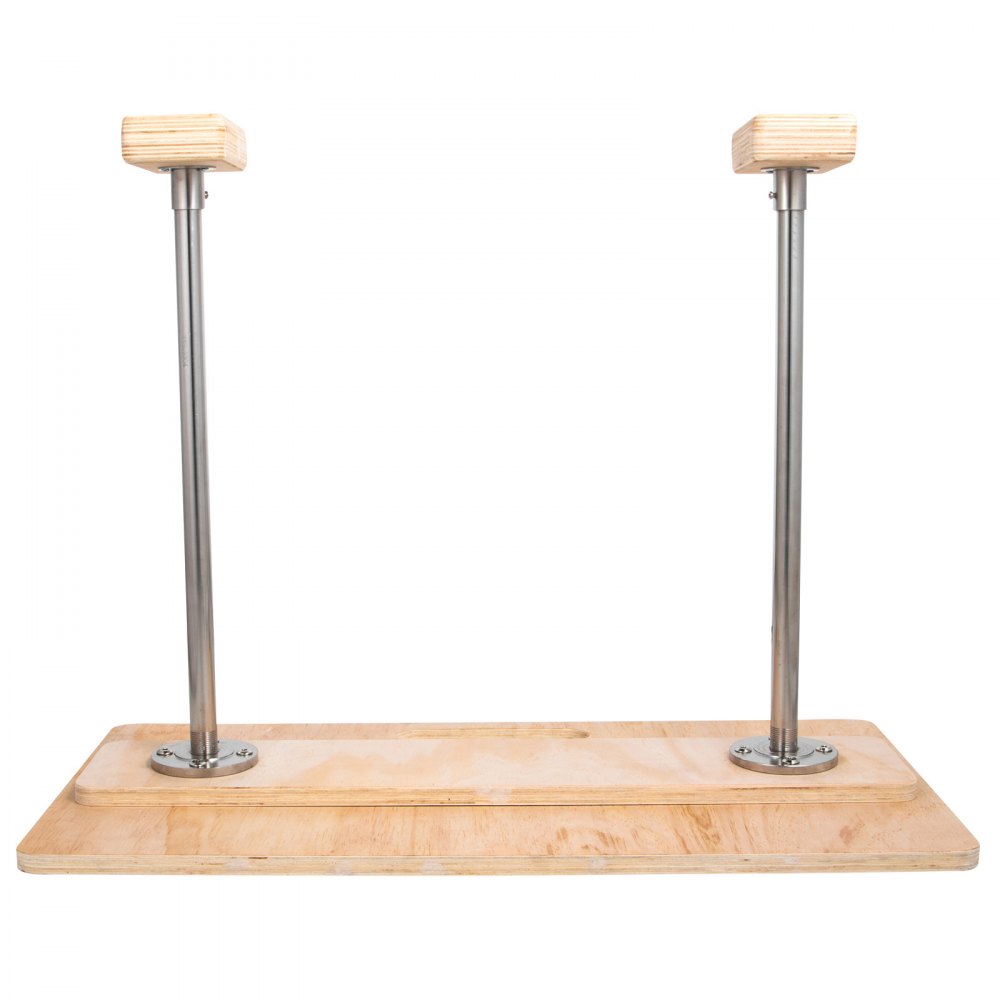 VEVOR 25'' Height Fiexed Handstand Canes, Gymnastic Yoga Inversion Training Rectangular Blocks for Yoga Gymnastic Calisthenics Crossfit Body Weight Training
