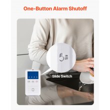 Early Alert Bed Alarm System Wireless Bed and Chair Sensor Pad with Pager