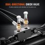 dual-directional check valve for VEVOR hydraulic top link with flexible extension and retraction.