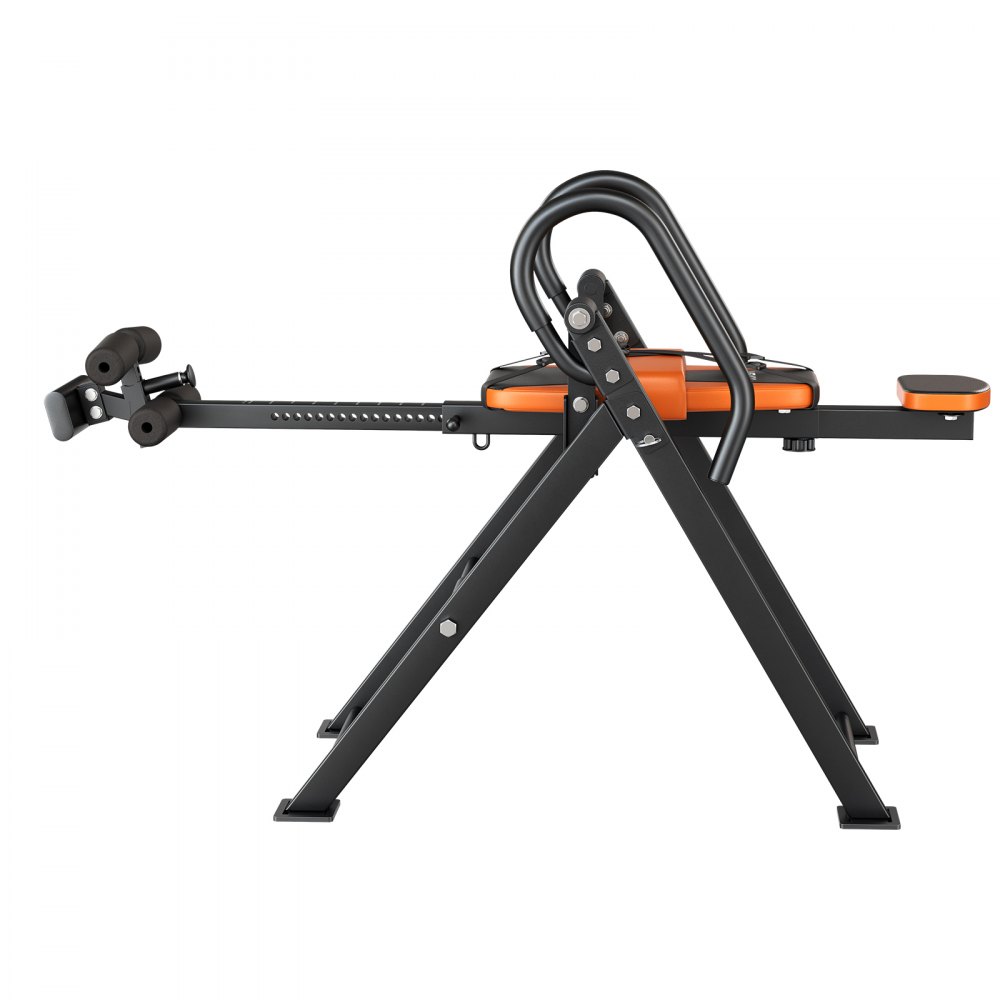 VEVOR Inversion Table, 300 lbs Capacity Heavy Duty Back Inverter Stretcher, Inverted Table with Dual-Roller Locking, Decompression Tables for Shoulders, Neck, Back, Multi-Angle Adjustable Tether Strap