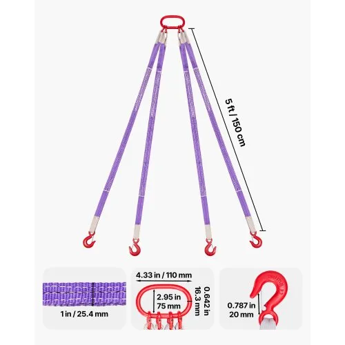Lifting Slings | Wire Rope, Chain, & Synthetic | Rigging Warehouse