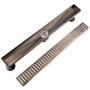 VEVOR Linear Drain 304 Stainless Steel Floor Drain 36x2.75in Linear Tile Drain 30L/Min High Flow Capacity Invisible Drain With ''V'' Shape Shower Floor Drain For Kitchens, Bathrooms, Garages