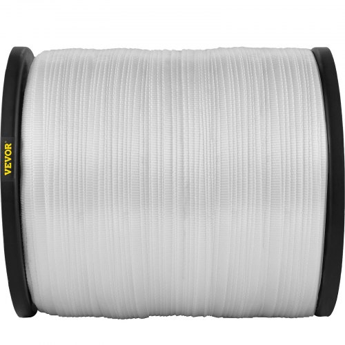 VEVOR 170Lbs Polyester Pull Tape, 3153' x 3/16" Flat Tape for Wire & Cable Conduit Work Variable Functions, Flat Rope for Pulling/Loading/Packing in Any Weather CONDITON