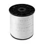 VEVOR Polyester Pull Tape, 1.9 cm x 160.9 m Mule Tape Flat Rope, 1134 kgf Tensile Capacity, Printed Webbing Cable Pulling Tape for Packaging, Gardening, Commercial Electrical, Conduit Work, White
