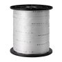 VEVOR Polyester Pull Tape, 2.5 cm x 160.9 m Mule Tape Flat Rope, 2722 kgf Tensile Capacity, Printed Webbing Cable Pulling Tape for Packaging, Gardening, Commercial Electrical, Conduit Work, White