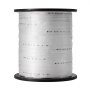 VEVOR Polyester Pull Tape, 2.5 cm x 160.9 m Mule Tape Flat Rope, 2722 kgf Tensile Capacity, Printed Webbing Cable Pulling Tape for Packaging, Gardening, Commercial Electrical, Conduit Work, White