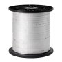 VEVOR Polyester Pull Tape, 3/4" x 318' Mule Tape Flat Rope, 2500 lbf Tensile Capacity, Printed Webbing Cable Pulling Tape for Packaging, Gardening, Commercial Electrical, Conduit Work, White