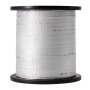 VEVOR Polyester Pull Tape, 3/4" x 318' Mule Tape Flat Rope, 2500 lbf Tensile Capacity, Printed Webbing Cable Pulling Tape for Packaging, Gardening, Commercial Electrical, Conduit Work, White