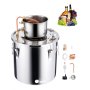 VEVOR Moonshine Still 8 Gal Water Alcohol Distiller Brewing Kit Stainless Steel