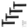 VEVOR Wall Mounted Weight Plate Holder Home Gym Weight Storage Rack 4 Pack 2"