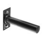 VEVOR Soporte de pared para discos de pesas, soporte para discos de 2 pulgadas, capacidad de carga de 330 lb, organizador de hierro resistente para gimnasio en casa, paquete de 4, incluye herrajes de montaje
