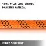 Polyester Rope 7/16" x 150', Load and Pulling Rope, 8400lbs Breaking Strength