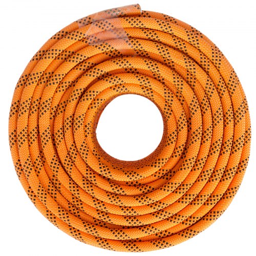 VEVOR 7/16 Inch Double Braid Polyester Rope 200 Feet Nylon Pulling Rope 880LB High Force Polyester Load Sailing Rope for Arborist Gardening Marine (7/16 Inch-200Feet)