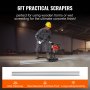 VEVOR Gas Concrete Power Screed, with 1830mm Aluminum Board Straight Edge Bar Set, 4 Stroke Cement Finishing Vibrating Motor with Height Adjustable Handles, High Efficient Concrete Tools 6500RPM
