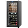 Vinoteca VEVOR para 32 botellas, con doble zona y doble temperatura, independiente, con control digital, puerta de vidrio templado con protección UV, ideal para almacenar vino tinto y blanco en tu bar.