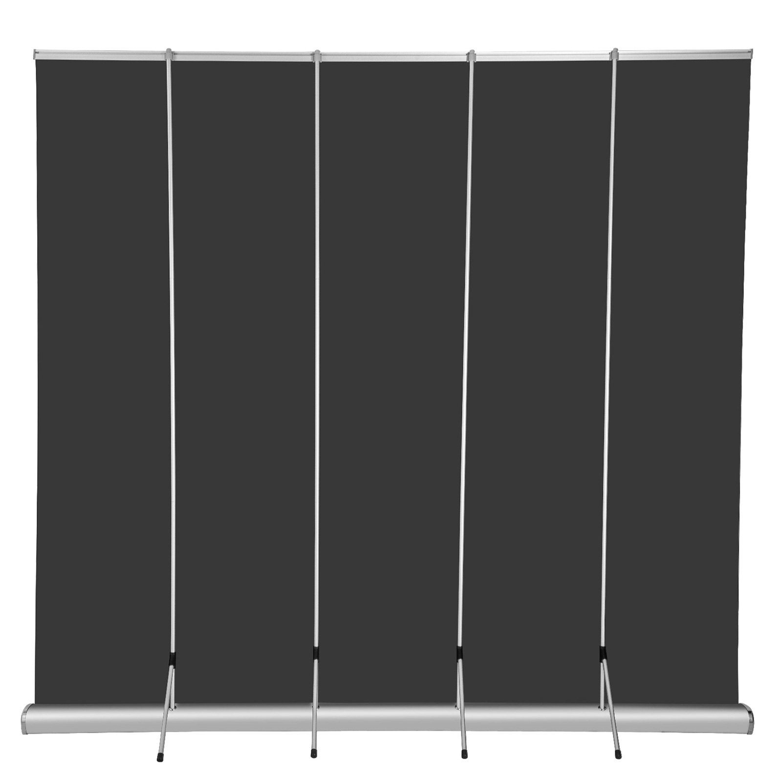 VEVOR Projector Screen, 110" 16:9 4K/8K Ultra HDR, Pull Up Projector Screen, Portable Floor-Rising Projection Screen, Indoor Outdoor Movie Screen w/ Storage Bag for Home Backyard Theater Office