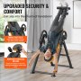 VEVOR Inversion Table Foldable Strength Training Equipment Hang Exercise Bench