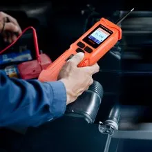 VEVOR Automotive Circuit Tester, 8 - 35 DCV Power Circuit Probe Tester with TFT Color Display and Lighting, Automotive Power Tester Probe with 19.7 ft / 6 m Cable, 2-in-1 Electrical Detector Finder