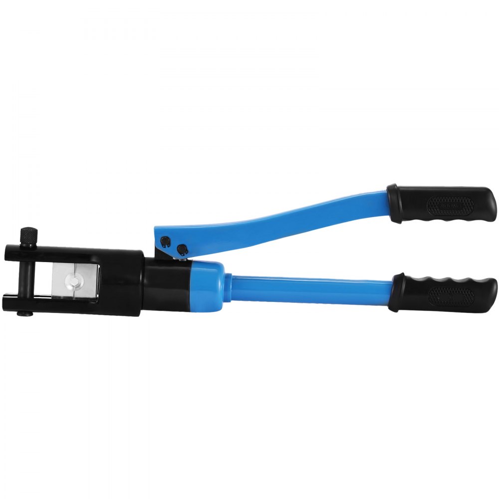 VEVOR Hydraulic Wire Crimper Battery Cable Lug Terminal Crimper 16 US Ton 11 Dies Hydraulic Crimper 6 AWG to 600 MCM Electrical Crimping Tool (16T 300mm²)