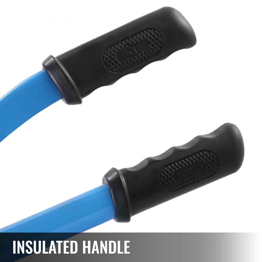 VEVOR Hydraulic Wire Crimper Battery Cable Lug Terminal Crimper 16 US Ton 11 Dies Hydraulic Crimper 6 AWG to 600 MCM Electrical Crimping Tool (16T 300mm²)
