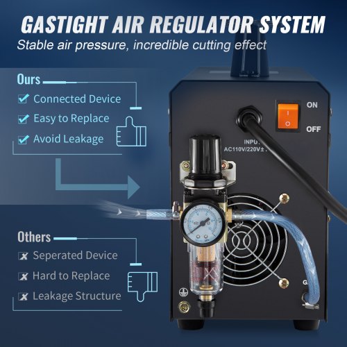 YESWELDER CUT-65DS 65A Non-Touch Pilot Arc Air Plasma Cutter Non High