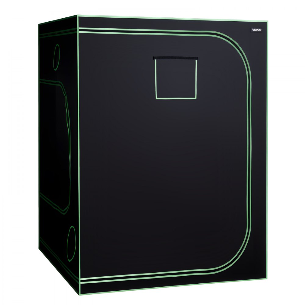 VEVOR Indoor Grow Tent Kit, 150 x 150 x 200cm, Indoor Plant Tent with Full Spectrum LED Grow Light & Ventilation System, 600D High Reflective Mylar, Growing Tents for Flower Veggie