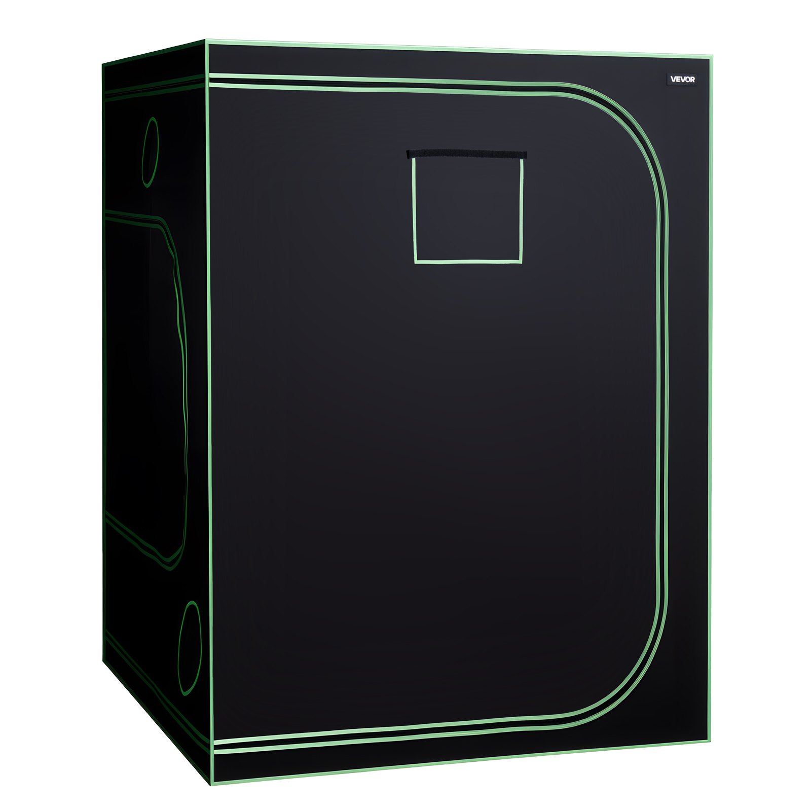 VEVOR Indoor Grow Tent Kit, 150 x 150 x 200cm, Indoor Plant Tent with Full Spectrum LED Grow Light & Ventilation System, 600D High Reflective Mylar, Growing Tents for Flower Veggie