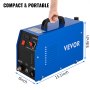 Vevor Cut-40f Dc Inverter Air Plasma Cutter 40a Cutting Machine Portable&amp