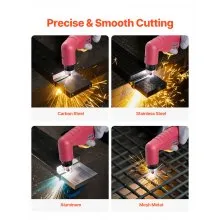 VEVOR Plasma Cutter 65A Non-Touch Pilot Arc Plasma Cutter Non-High Frequency