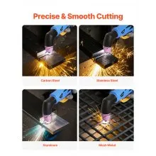 VEVOR Plasma Cutter 65A Non-Touch Pilot Arc Plasma Cutting Machine 110V/220V