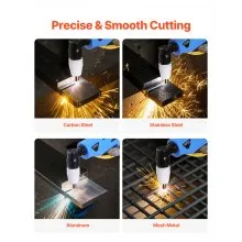 VEVOR Plasma Cutter 50A Plasma Cutting Machine 110V/220V Digital Display IGBT