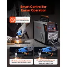 VEVOR Plasma Cutter 50A Plasma Cutting Machine 110V/220V Digital Display IGBT