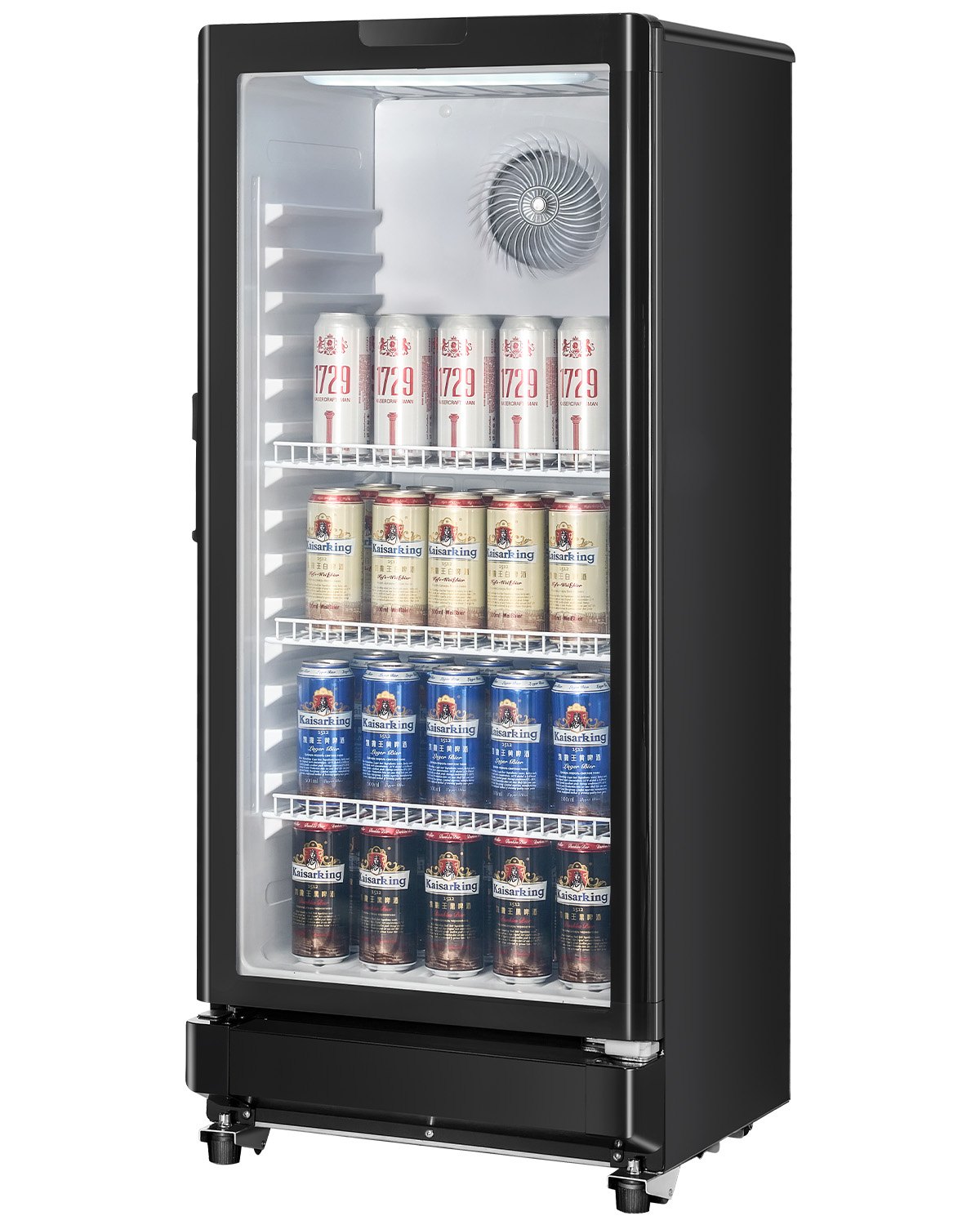 Commercial Merchandiser Refrigerator 5.7 CU.FT Glass Door Beverage Refrigerator Commercial Merchandiser Refrigerator 5.7 CU.FT Glass Door Beverage Refrigerator