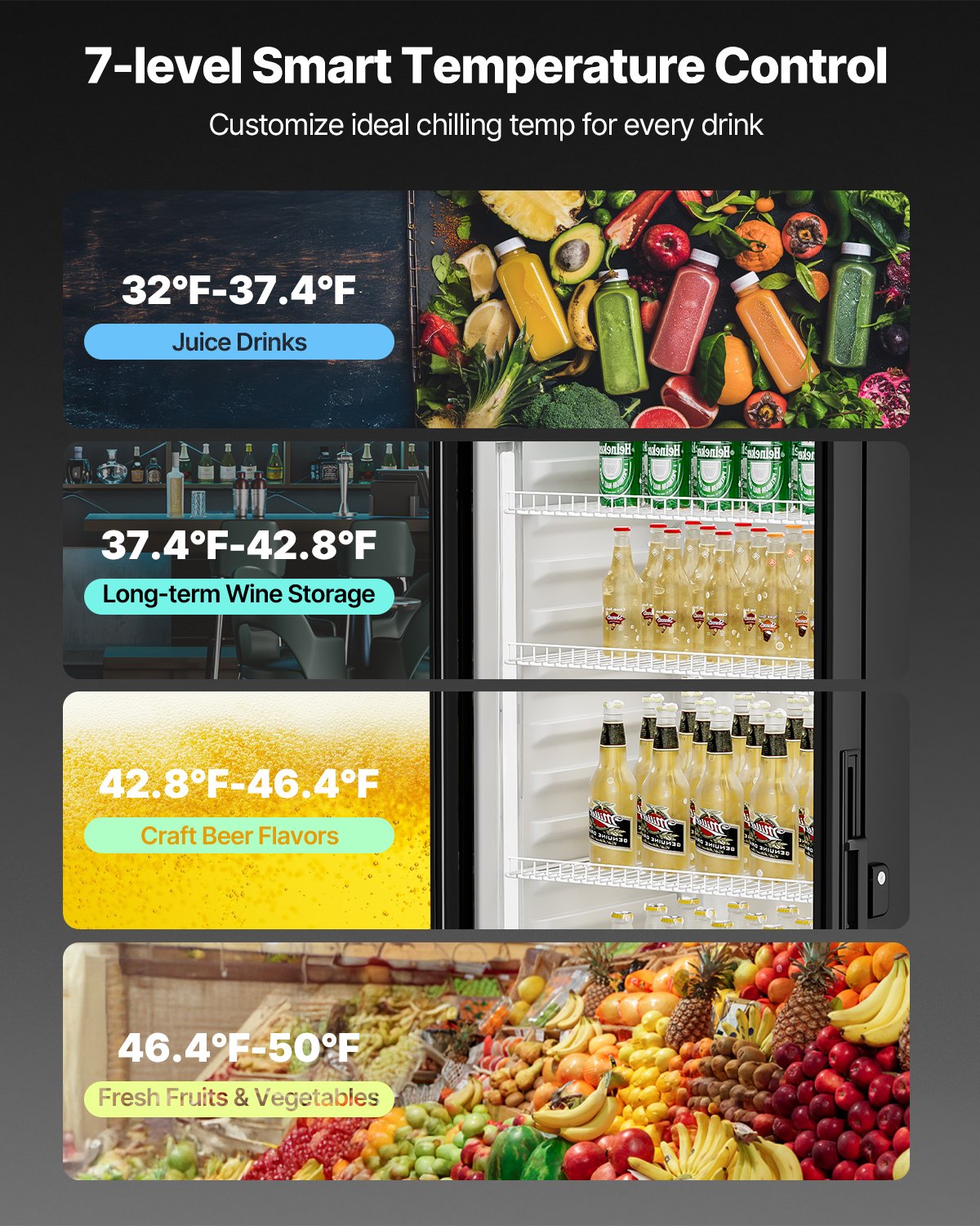 Commercial Merchandiser Refrigerator 13.3 CU.FT Glass Door Display Refrigerator Commercial Merchandiser Refrigerator 13.3 CU.FT Glass Door Display Refrigerator