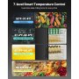 Commercial Merchandiser Refrigerator 9.7 CU.FT Glass Door Beverage Refrigerator