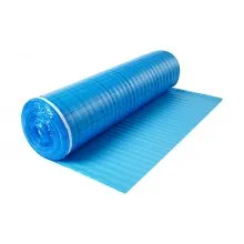 Base para piso de 200 pies cuadrados, barrera de vapor 3 en 1 de 3 mm para laminado azul